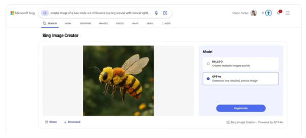 免费!微软Bing图像生成器接入更强GPT-4o