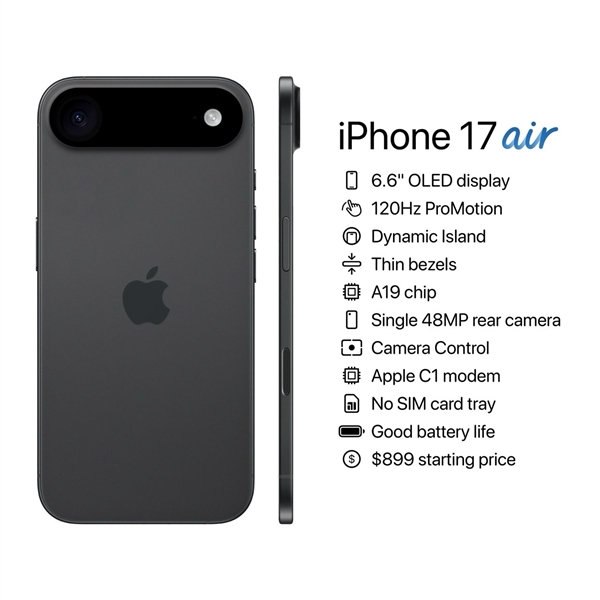 苹果到底还有没有创新:iPhone 17 Air深度揭秘