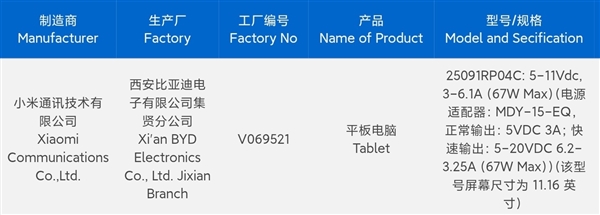 无缘玄戒自研芯!小米平板8系列跑分出炉:确认骁龙8 Elite