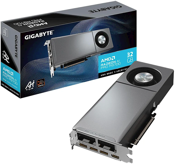 10999元!AMD最强专业显卡Radeon AI PRO R9700上市:第一次16针供电