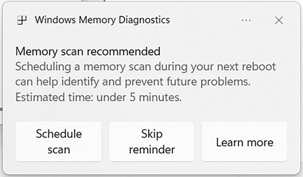 微软Win11测试全新蓝屏模式 能帮你找出内存崩溃元凶