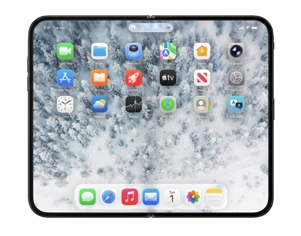 苹果史上首款折叠屏手机!iPhoneFold参数汇总:今年发布