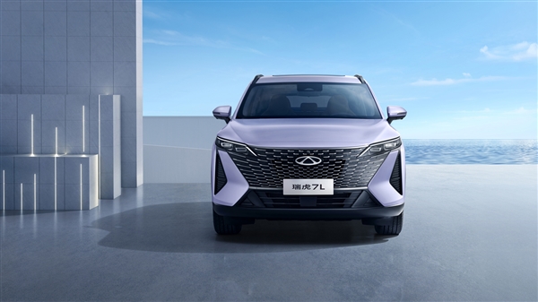 燃油车不死奇瑞瑞虎7L官图发布:大嘴很精神