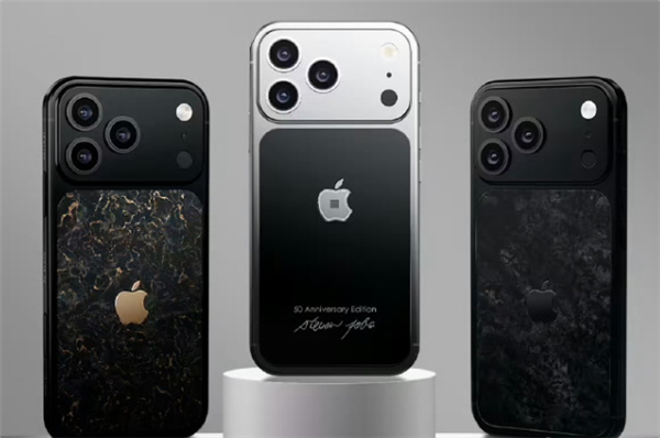 乔布斯的毛衣嵌入iPhone17Pro!Caviar发布苹果50周年定制机:全球仅9台