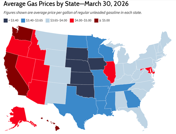 国际油价大涨!白宫不愿看到的一幕发生了:美国汽油破4美元/加仑