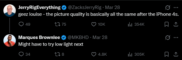 看懵了!初代iPhone到iPhone17自拍对比网友吐槽几乎一样