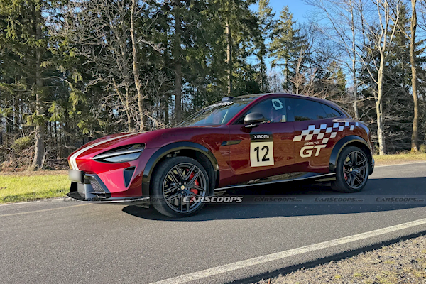 雷军造的千匹马力“怪物”!小米YU7GT纽北近距离实拍图流出