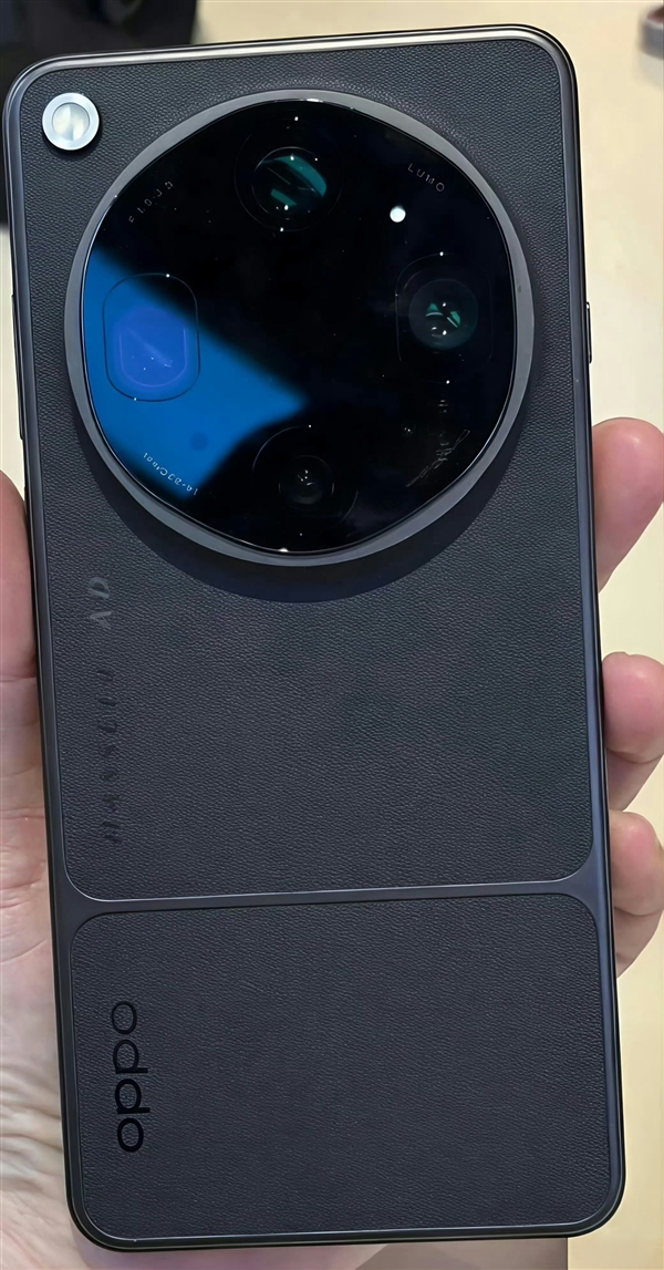 OPPOFindX9Ultra真机偷跑:环形镜头+拼接设计相机味十足