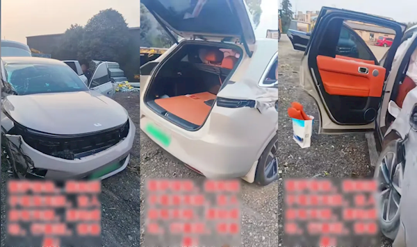 理想被大货车拖行20米后全员毫发无伤车主:下辆车还选理想