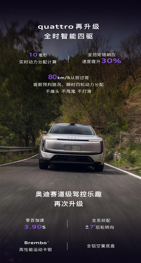 姜还是老的辣奥迪E7X超越小米YU7登顶亚洲山脊赛道最速SUV