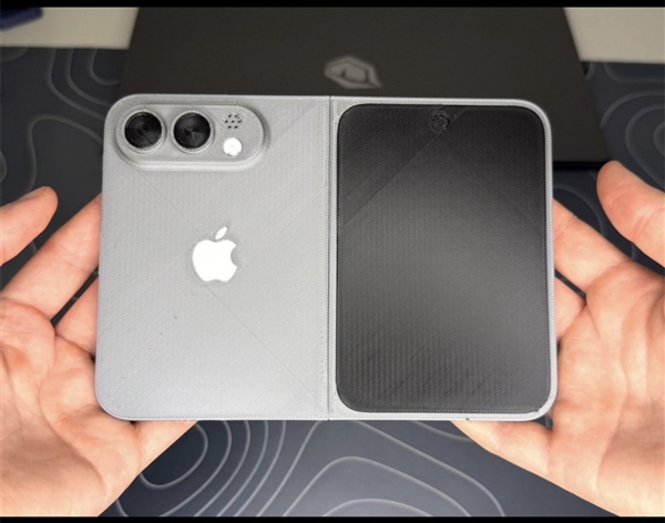 苹果首款折叠屏外观实锤!iPhoneFold最终版设计揭晓:再无悬念