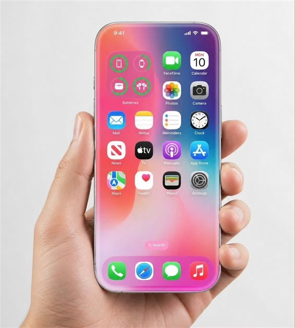 三星独家供货!iPhone20首发极窄四曲面屏:直屏退场