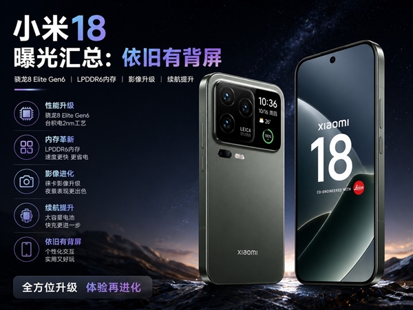 小米18系列看点汇总:小米最激进的高端旗舰2nm时代全面来临