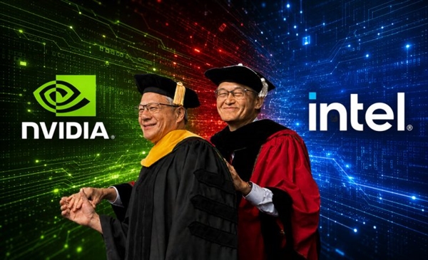 史无前例!Intel处理器将集成N卡陈立武官宣:与黄仁勋合作的新品令人兴奋