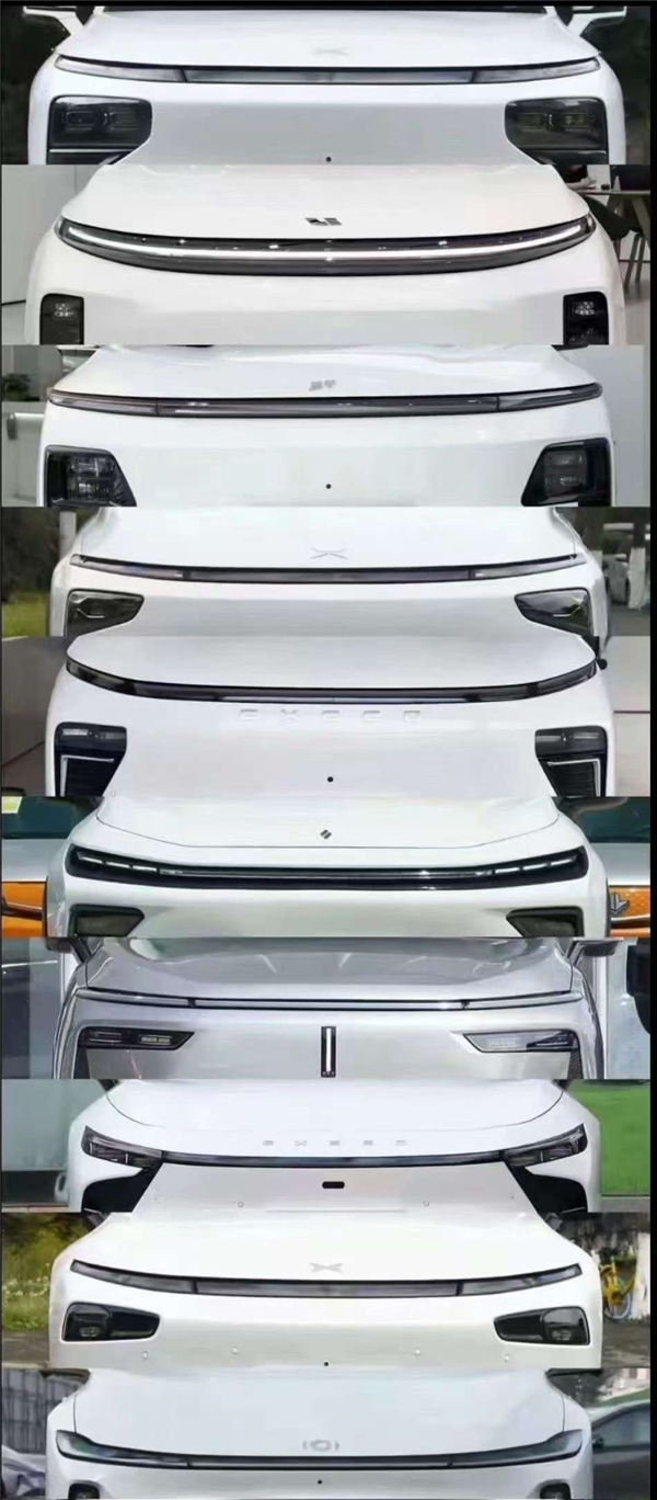 现在的新车外观真就一个模子了吗