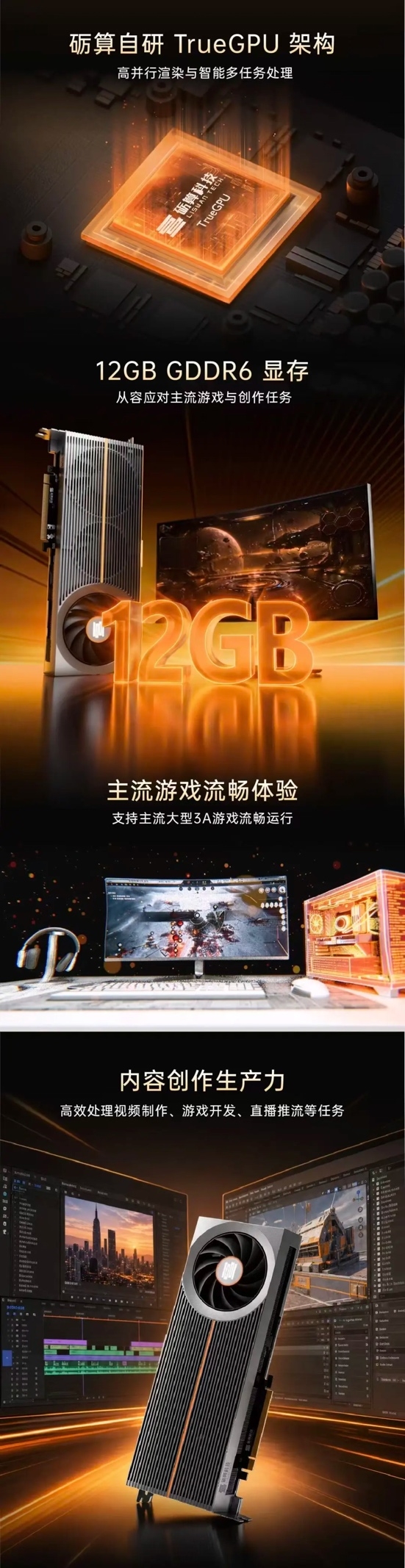 达到国内领先、国际主流水平!砺算LX7G100显卡首发实测