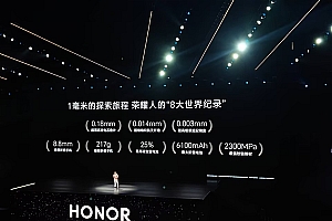 薄8.8mm、轻217g:荣耀Magic V5一举拿下八项世界记录!