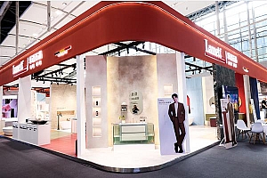 央广网等百余家媒体报道  Lamett乐迈石晶建博会首秀掀起“石晶全屋整装”热潮