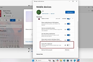 微软为Windows 11带来原生剪贴板同步!实测秒传输
