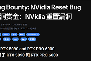 RTX 5090遇诡异Bug完全无响应!悬赏1000美元寻解决方案