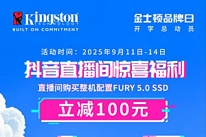 金士顿品牌日开启 线上线下联动引爆购物热潮