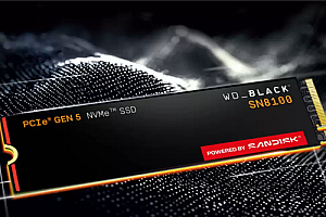14.9GB/s榨干极限!世界最快SSD WD?BLACK SN8100新增8TB:要价近7500元