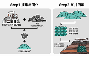 太绝了!中国科学家把二氧化碳“锁”进钢渣变石头 深埋地下还能防矿井塌陷