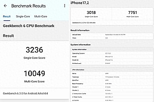 iPhone16/Pro 跑分首曝,竟输给15 Pro?