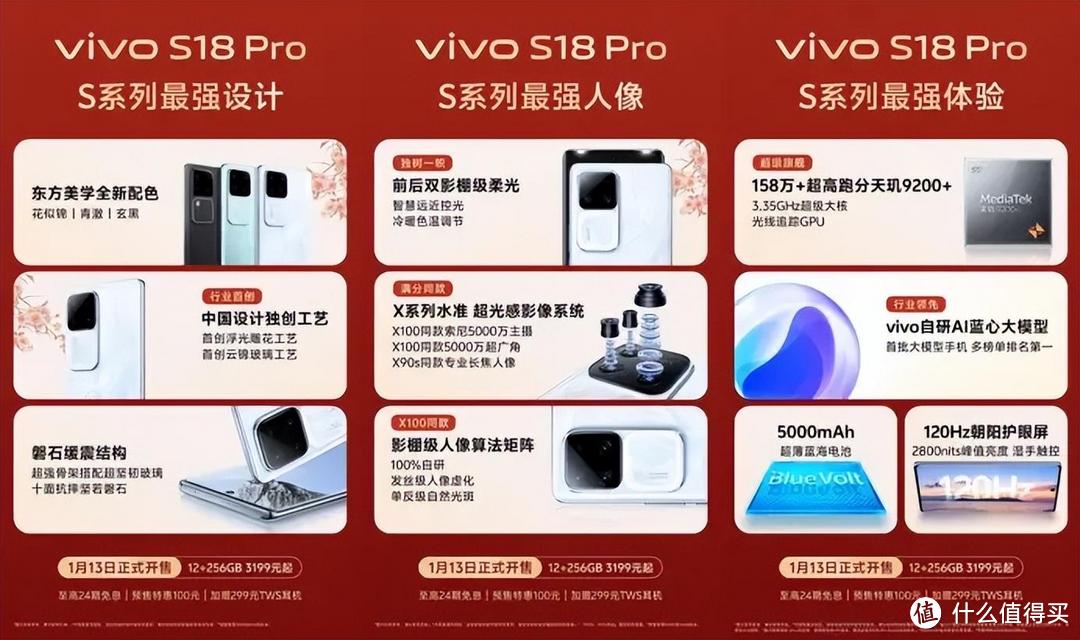三大优点齐心协力，打造影棚级人像摄影，vivo S18 Pro全新开售