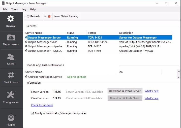 Output Messenger(团队协作通讯聊天工具)