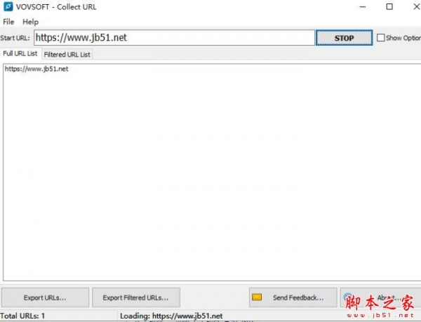 Vovsoft Collect URL(爬虫软件) v4.2.0 官方绿色版