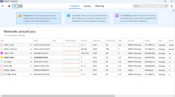 WIFI分析故障排除 NetSpot Enterprise Technician v3.0.441.0 多语言绿色便携版