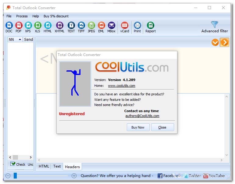 Coolutils Total Outlook Converter(总观转换器)