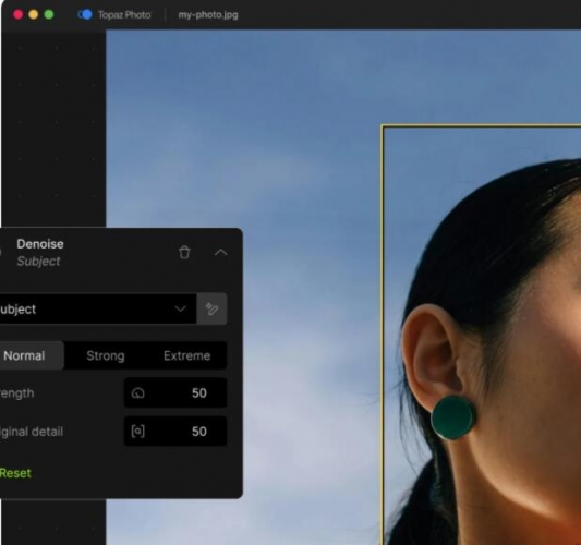 AI人工智能图片降噪软件Topaz Photo Pro v1.3.3 for Mac 工作室版(Intel/M)