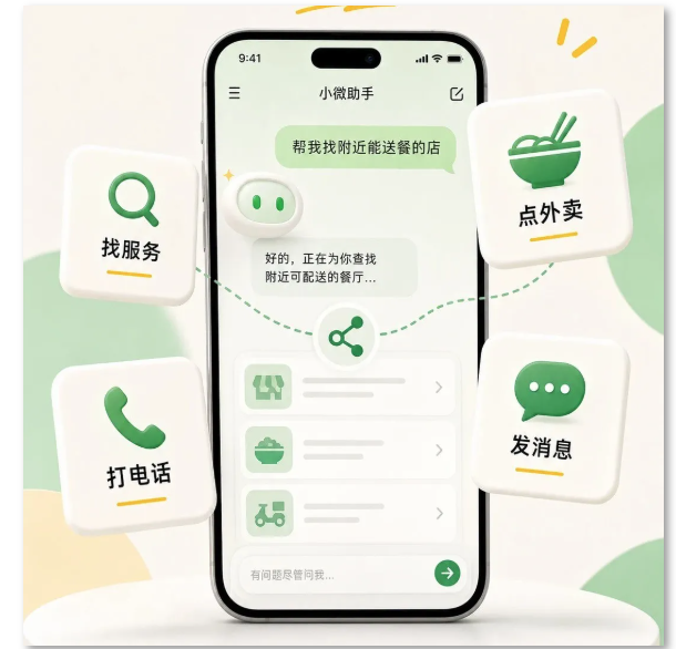 史诗级内置 AI 上线!微信小微对标支付宝阿宝,一句话操控整个微信生态