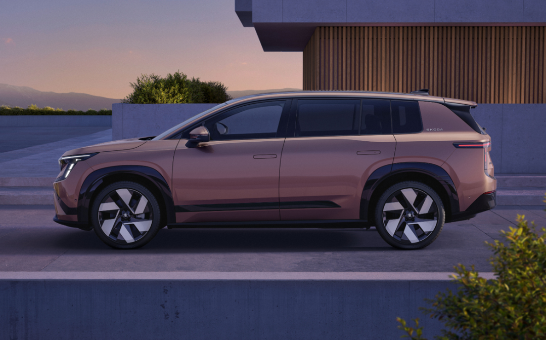 640-229 7座大型SUV,斯柯达发布纯电新车:续航超600Km