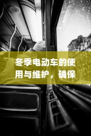 冬季电动车使用与维护指南，保障寒冷季节电车驰骋无阻