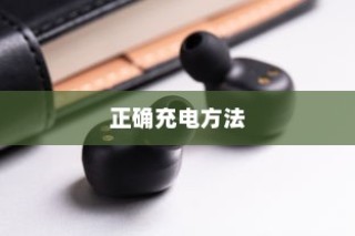 蓝牙耳机充电仓的正确充电方法