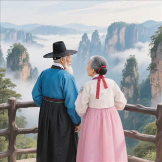 韩国人追剧式打卡张家界，不孝之行引发关注