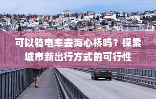 可以骑电车去海心桥吗？——探索城市新型出行方式的可行性