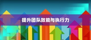 提升外贸团队效能与执行力的策略与管理方法探讨