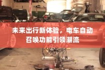 未来出行革新，电车自动召唤功能引领潮流新体验