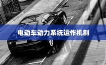 揭秘电动车动力系统运作机制，电机在纯电车不走时的运转状态探讨