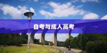 自考与成人高考，双轨并进，共筑成才梦想之桥