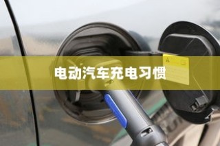 电动汽车充电习惯探讨，电车是否需要耗尽再充电？