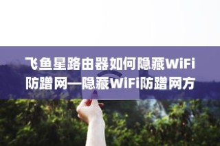 飞鱼星路由器如何隐藏WiFi防蹭网—隐藏WiFi防蹭网方法介绍