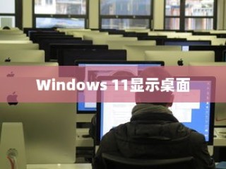 Windows 11显示桌面的方法