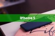 iPhone 5支持的系统解析