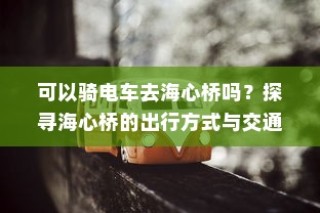 海心桥的出行方式，能否骑电车前往？交通选择全解析。