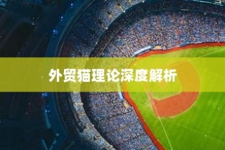 深度解析外贸猫理论，启示与远视结构探讨于外贸领域